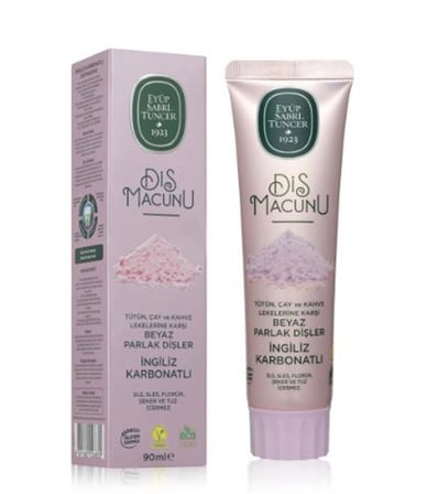 Eyüp Sabri Tuncer İngiliz Karbonatlı Diş Macunu 90 ml (KDO)