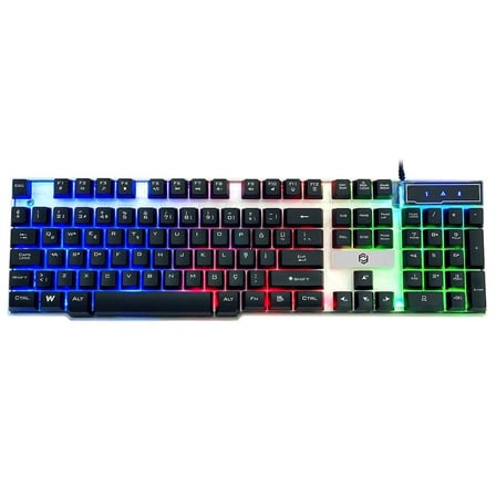 Frisby FK-G508QU Kablolu 3 Renk Işıklı Klavye (KDO)