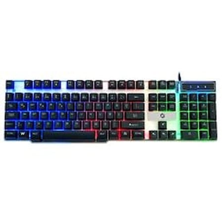 Frisby FK-G508QU Kablolu 3 Renk Işıklı Klavye (KDO)