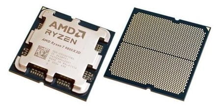 Amd Ryzen 7 9800X3D TRAY 5.20 Ghz 8 Çekirdek 96MB AM5 4nm Kutusuz İşlemci (KDO)