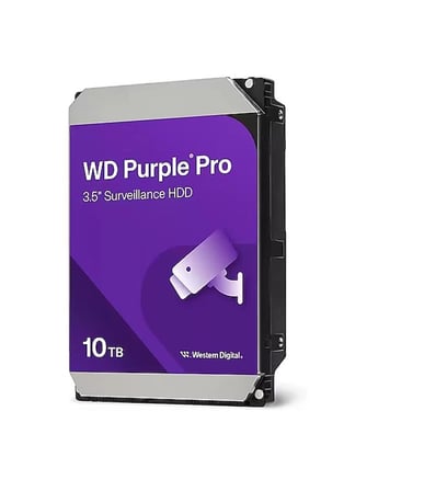Wd 10TB Purple Pro 256MB 7200RPM WD102PURX 7-24 Harddisk (KDO)