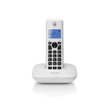 Motorola T401+ Beyaz Handsfree Telsiz Dect Telefon (KDO)