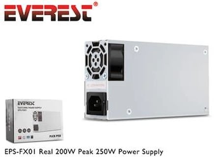 Everest EPS-FX01 Real 200w Peak 250w Slim Power Güç Kaynağı (KDO)