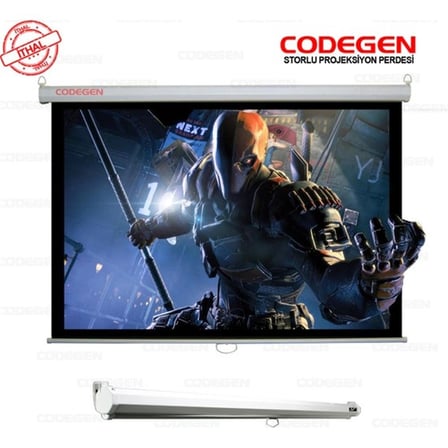 Codegen Fax-30 300X225 Storlu Projeksiyon Perdesi (KDO)