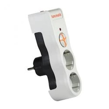 Tunçmatik TSK19022 Powersurge2 Enerji Koruma Prizi 2li 1050 Joule Siyah (KDO)