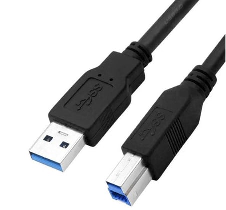 Dark"DK-CB-USB3PRNL150" USB 3.0 1.5m Printer Kablosu (USB3.0 A Tip Erkek - B Tip Erkek) (KDO)