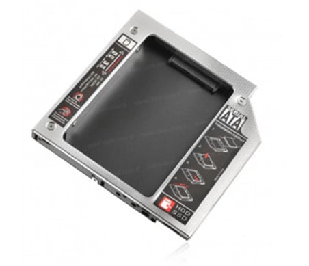 Dark DK-AC-DSOSD12 StoreX X.Tray Notebook Optik Sürücü SATA Disk Yuvası Dönüştürücü (12.7mm) (KDO)