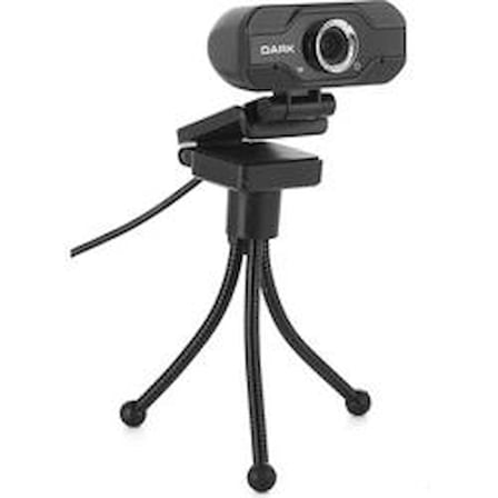 Dark WCAM11 1080P USB Web Kamera & Mini Tripod (1960x1280 Çözünürlük) Dahili Mikrofon (KDO)