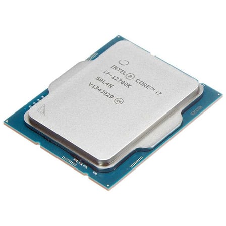 Intel Alder Lake Core i7 12700K TRAY 3.6Ghz 1700P 25Mb Box (Fansız) (125W) 12.Nesil Kutusuz İşlemci (KDO)