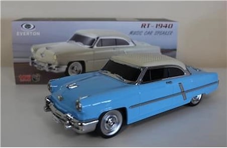 EVERTON RT-1940 Mavi Bluetooth Fm-Usb-Tf-Aux Şarjlı Nostaljik Radyo (KDO)
