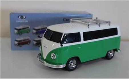 EVERTON RT-1945 Yeşil Arabalı  Bluetooth Fm-Usb-Tf-Aux Şarjlı Nostaljik Radyo (KDO)