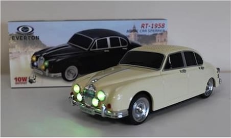 EVERTON RT-1958 Bej Arabalı  Bluetooth Fm-Usb-Tf-Aux Şarjlı Nostaljik Radyo (KDO)