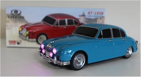 EVERTON RT-1958 Zümrüt Yeşil (Emerald) Arabalı  Bluetooth Fm-Usb-Tf-Aux Şarjlı Nostaljik Radyo (KDO)