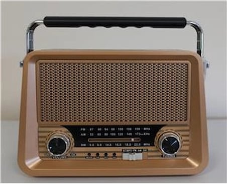 Everton Rt-756  Bluetooth Fm-Usb-Tf-Aux Şarjlı Nostaljik Radyo (KDO)