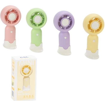 CSL F2 Şarjlı Mini Fan Pembe (KDO)