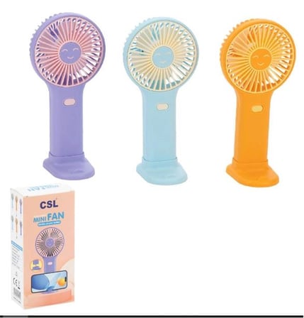 CSL CS-39 Şarjlı Mini Fan Mavi (KDO)