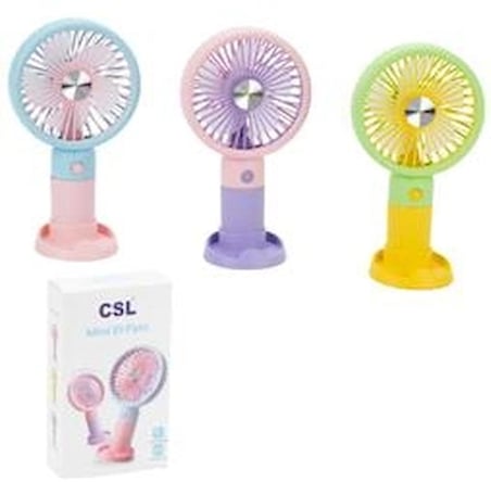 CSL XF Şarjlı Mini Fan Pembe (KDO)