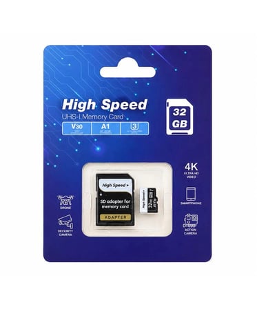 ELBA High Speed 32GB A1 V30 U3 Micro Hafıza Kartı Class10 (KDO)