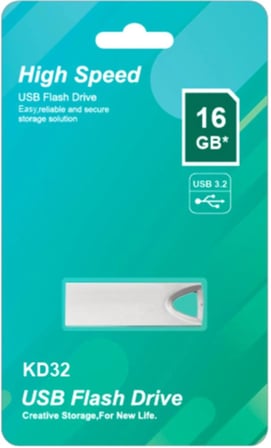 Elba 16GB Metal 3.2 USB Flash Bellek (KDO)