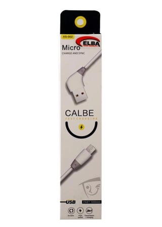 Elba EC-16S Bağlantı Kablosu Micro 1mt Siyah (KDO)