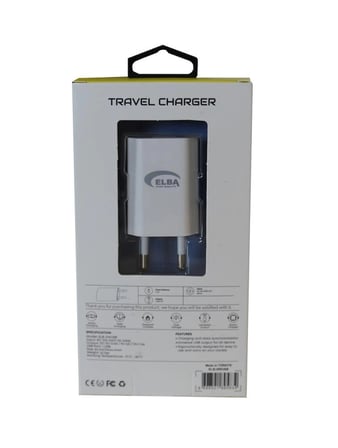 Elba Elb08 5W 1.2A Hızlı Şarj Akıllı Koruma Usb EV Şarj Kafa (KDO)