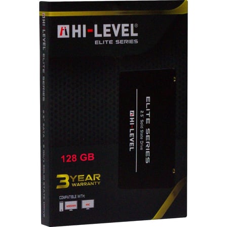 Hi-Level 128GB Elite 560MB-540MB-s Sata 3 2.5" SSD HLV-SSD30ELT-128G Ssd Harddisk (KDO)