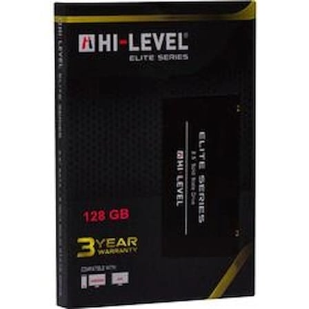 Hi-Level 128GB Elite 560MB-540MB-s Sata 3 2.5" SSD HLV-SSD30ELT-128G Ssd Harddisk (KDO)
