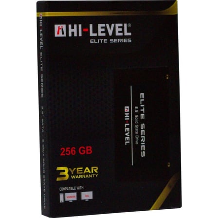 Hi-Level 256GB Elite 560MB-540MB-s Sata 3 2.5" SSD HLV-SSD30ELT-256G Ssd Harddisk (KDO)