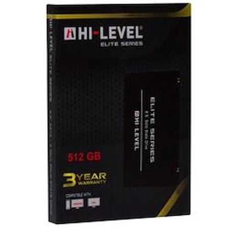 Hi-Level 512GB Elite HLV-SSD30ELT-512G 560-540MB-s 2.5" SATA3 Kızaksız SSD Disk (KDO)