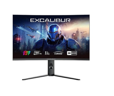 Casper 31.5" Excalibur M.E315QVC-C 2K QHD 180HZ 1MS PİVOT Curved 2xHdmi 2xDp Oyuncu Monitörü (KDO)