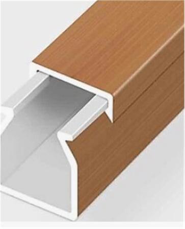 Mutlusan Kablo Kanalı 16 X16 (Armut) Sidem Yapışkanlı 2mt (001 155 0101 20 01 ) (KDO)
