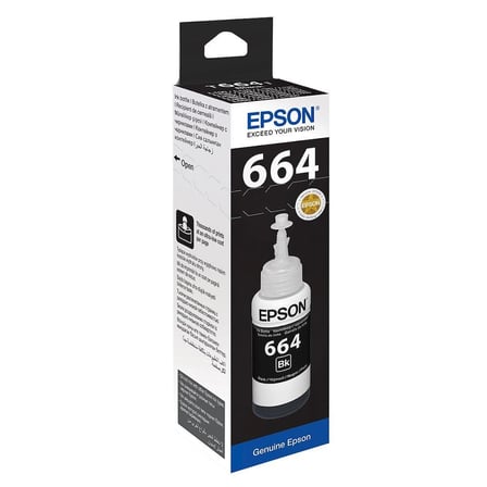 Epson T6641 Black Siyah Şişe Mürekkep T66414A (KDO)
