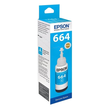 Epson T6642 Cyan Mavi Şişe Mürekkep T66424A (KDO)