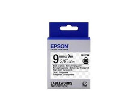 Epson LK-2WBN Standart Beyaz Üzeri Siyah 6mm 9Metre Etiket (KDO)