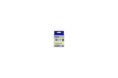 Epson LK-4YBP Pastel Sarı Üzeri Siyah 12mm 9Metre Etiket (KDO)