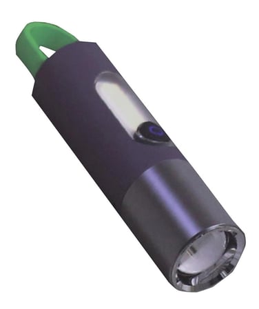 Polıce PS-303 Yan Aydınlatma Işıklı, Şarjlı El Feneri (KDO)