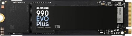 Samsung 1TB 990 EVO PLUS MZ-V9S1T0BW 7150-6300 MB-sn PCIe NVMe M.2 SSD Disk (KDO)