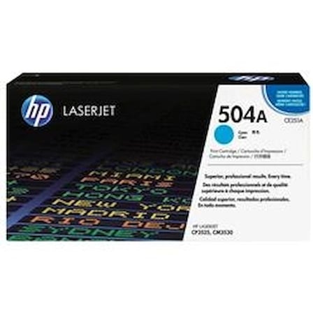 HP 504A Cyan Mavi 7.000 Sayfa Toner CE251A (KDO)