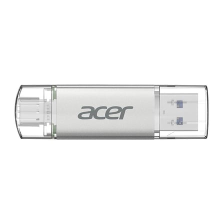 Acer 512GB USB 3.2 UT300-512GB USB-A+USB-C Çift Taraflı Metal Flash Bellek (KDO)