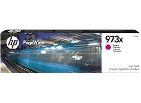 HP 973X Magenta Kırmızı Yüksek Kapasite Pagewide Kartuş F6T82AE (KDO)