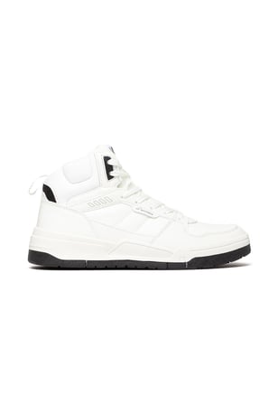 Kadın Bağcıklı Yüksek Bilekli Sneaker