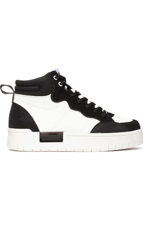 Kadın Bilekli Kalın Taban Bağcıklı Sneaker