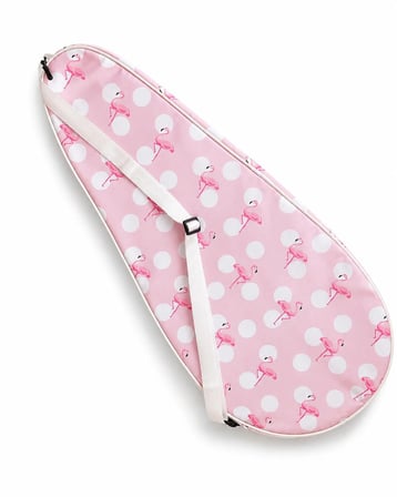 Kodispa Premium 27 İnch Raket Kılıfı Flamingo Figürlü Pembe