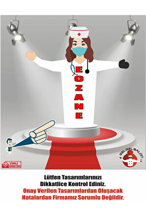 ECZANE MODEL 3 METRE BOYUNDA LED IŞIKLI MDF ALT TABLA SU GEÇİRMEZ PARAŞÜT KUMAŞ REKLAM BALONU