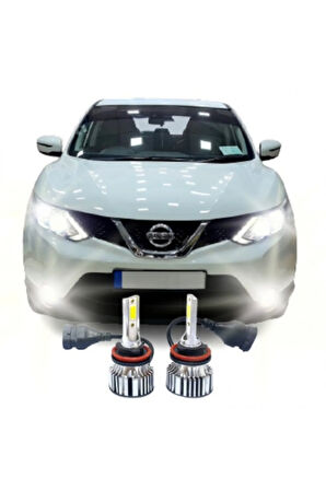 NİSSAN QASHQAI J11 Uyumlu LED KISA FAR AMPULÜ DUO H11