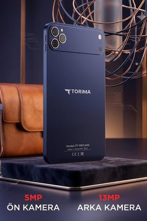 Delux Serisi İnternet Bağlantı Günlük T17 Pro Max Koyu Mavi