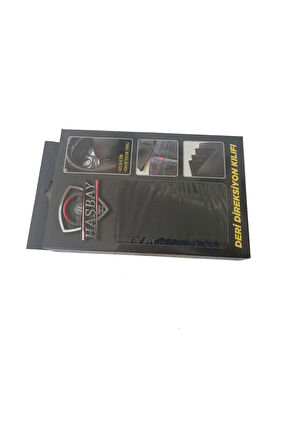 DİKİŞLİ DİREKSİYON KILIFI YEŞİL DERİ KIRMIZI DERİ SİYAH DİKİŞLİ ISUZU OTOBÜS İÇİN