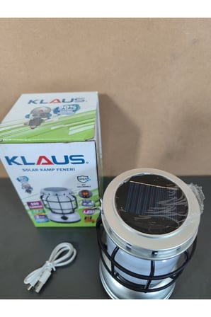 Alev EfektliKamp Lambası Şarjlı LED Işıldak Taşınabilir Fener Kırmızı Beyaz Işık Modlu Ev Kullanım