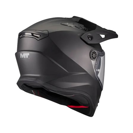 MT Track Sv Pure A1 Matt Siyah Terekli Kask