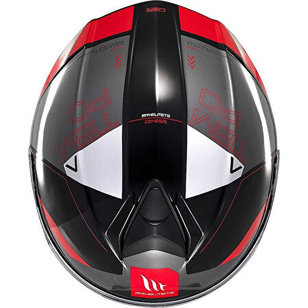 MT Genesıs Sv Atempo b15 Parlak Çene Açılır Kask